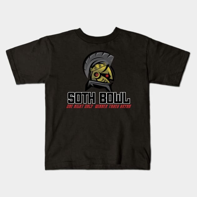 Soth Bowl Kids T-Shirt by DorkTales